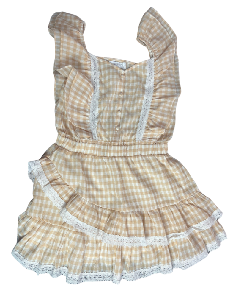 Mable Plaid Dress