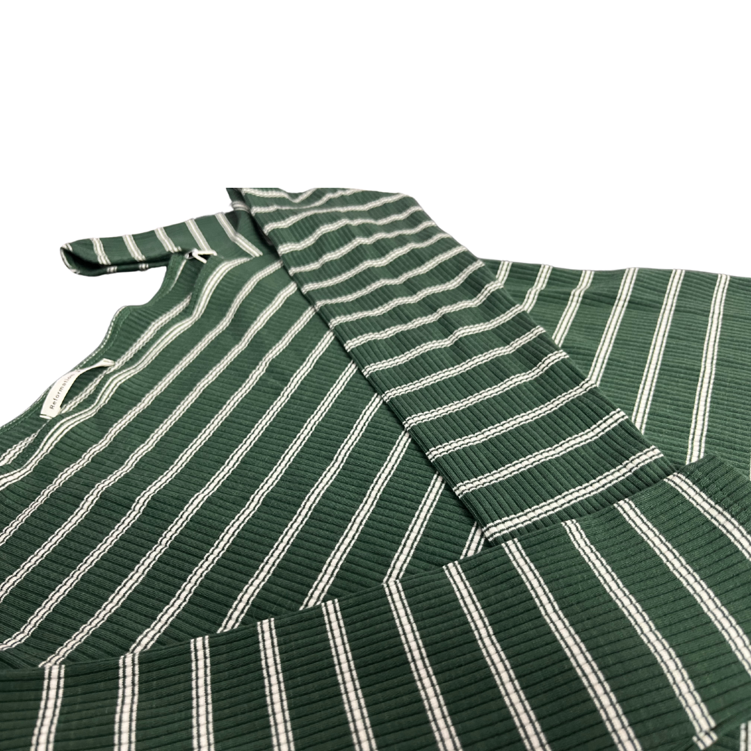 Reformation Stripped Dress