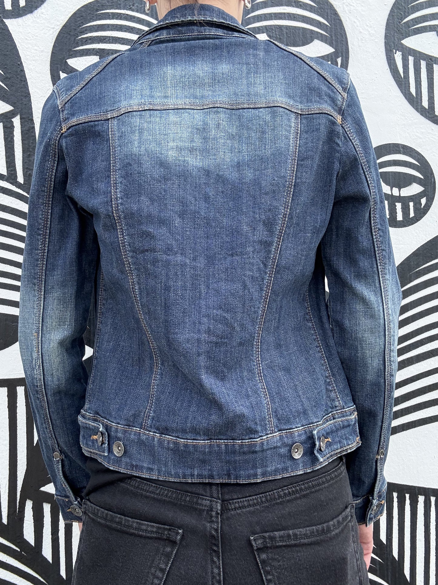 Y2K Fitted Denim Jacket