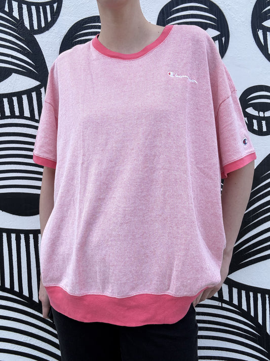 Men's Champion Pink Striped Shirt