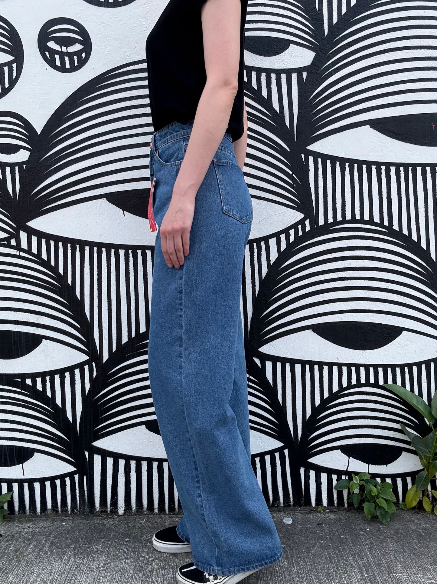 Women's Wide Leg Denim Jeans