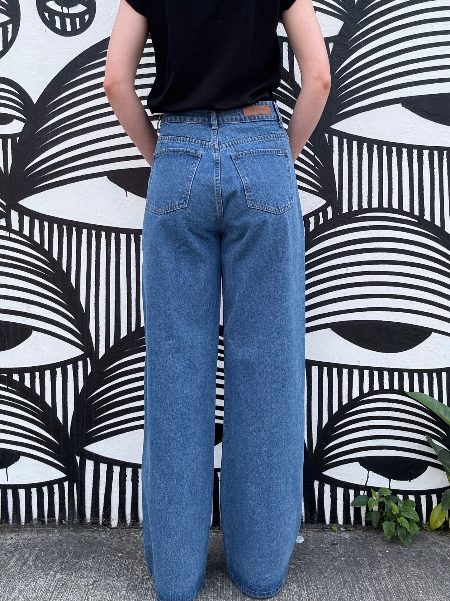 Women's Wide Leg Denim Jeans