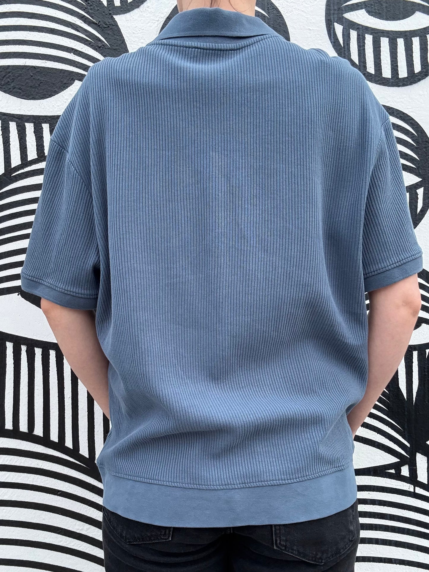 Men's Zara Muted Blue Shirt