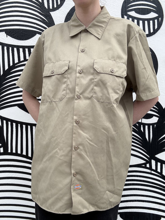 Men's Dickies Long Button Down