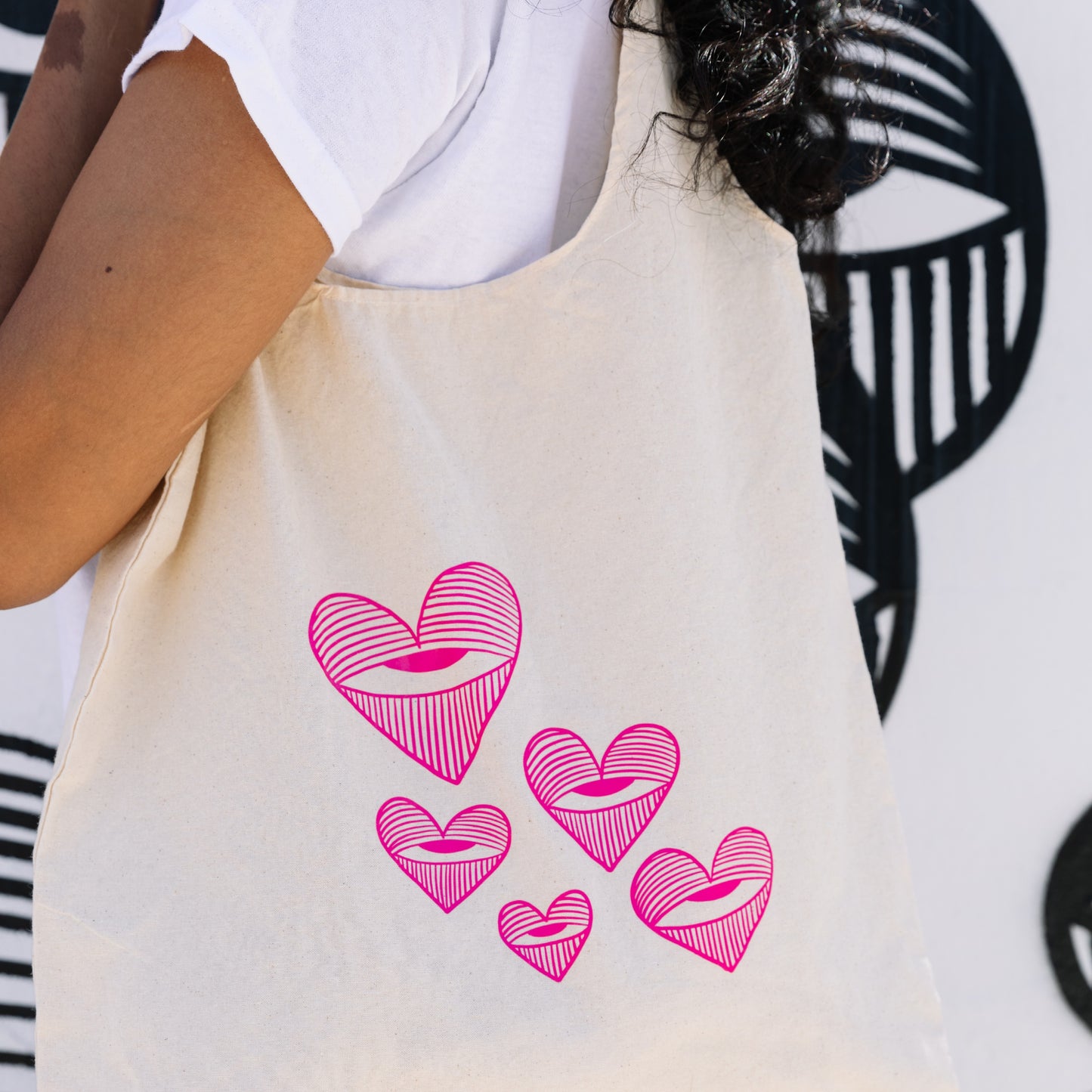 Lotus House x AHOL SNIFFS GLUE Canva Tote Bag