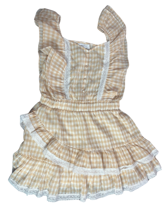 Mable Plaid Dress