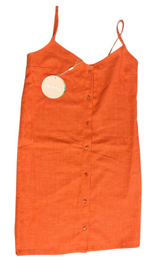 Lei Palm Linen Dress