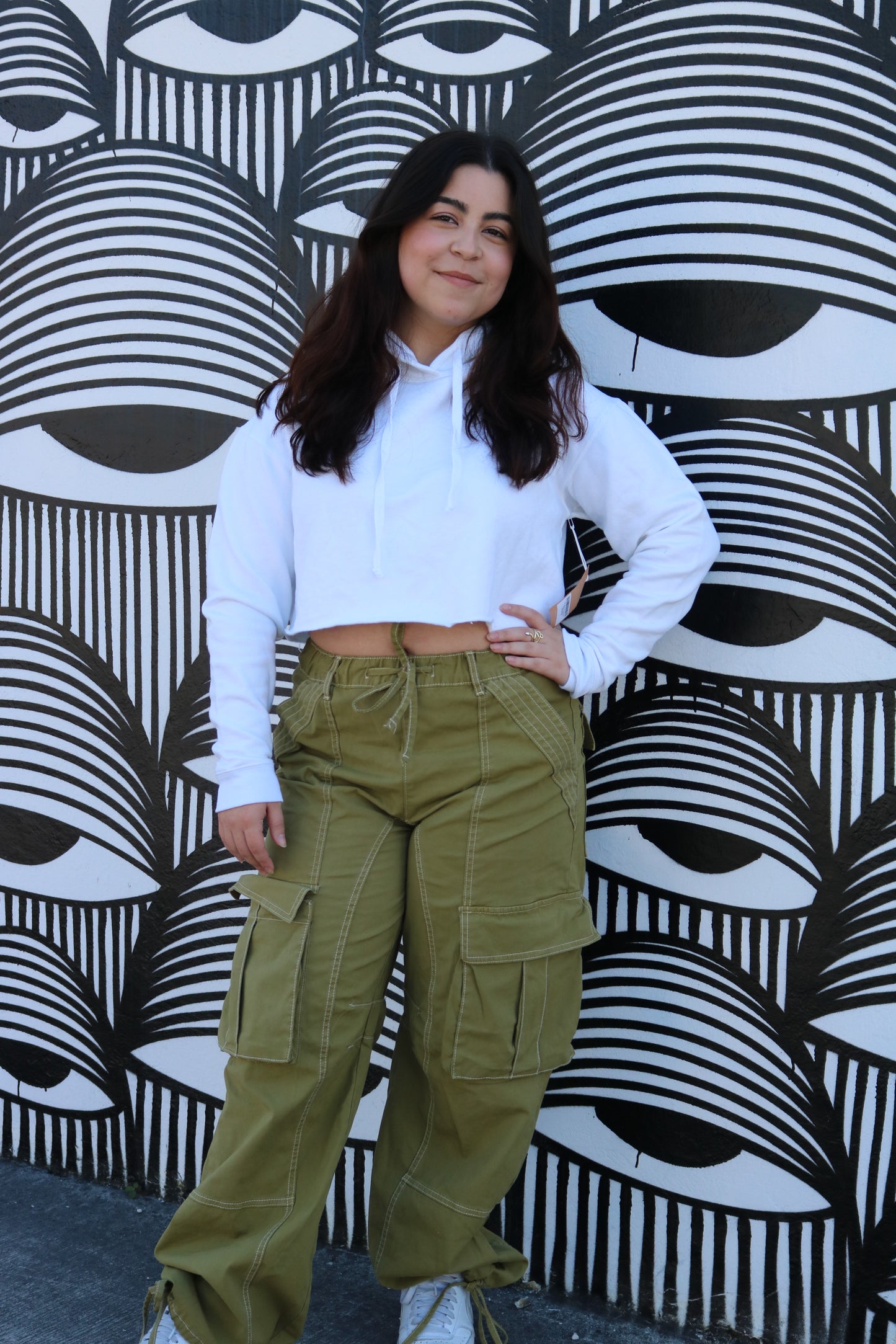Reformation Crop Hoodie