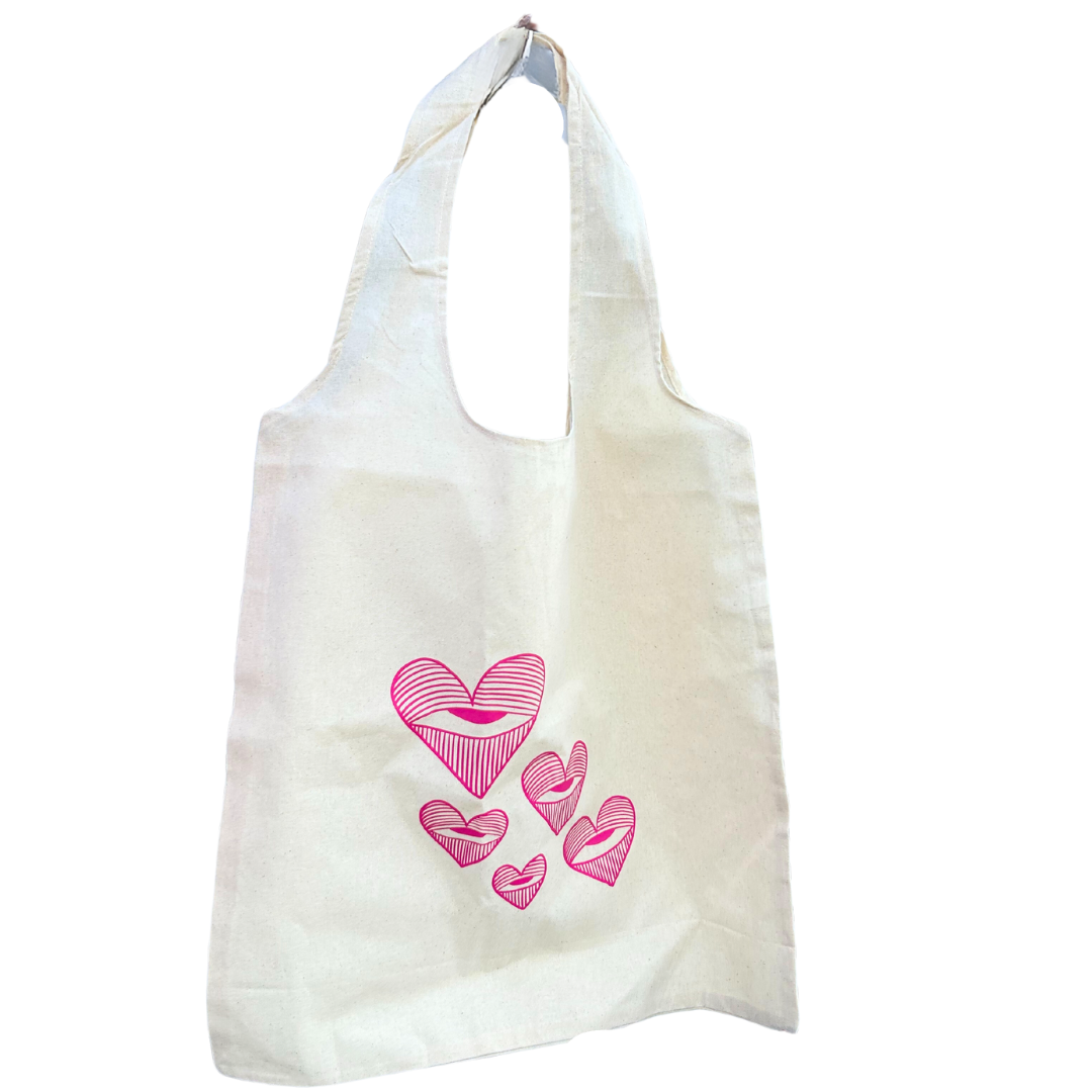 Lotus House x AHOL SNIFFS GLUE Canva Tote Bag