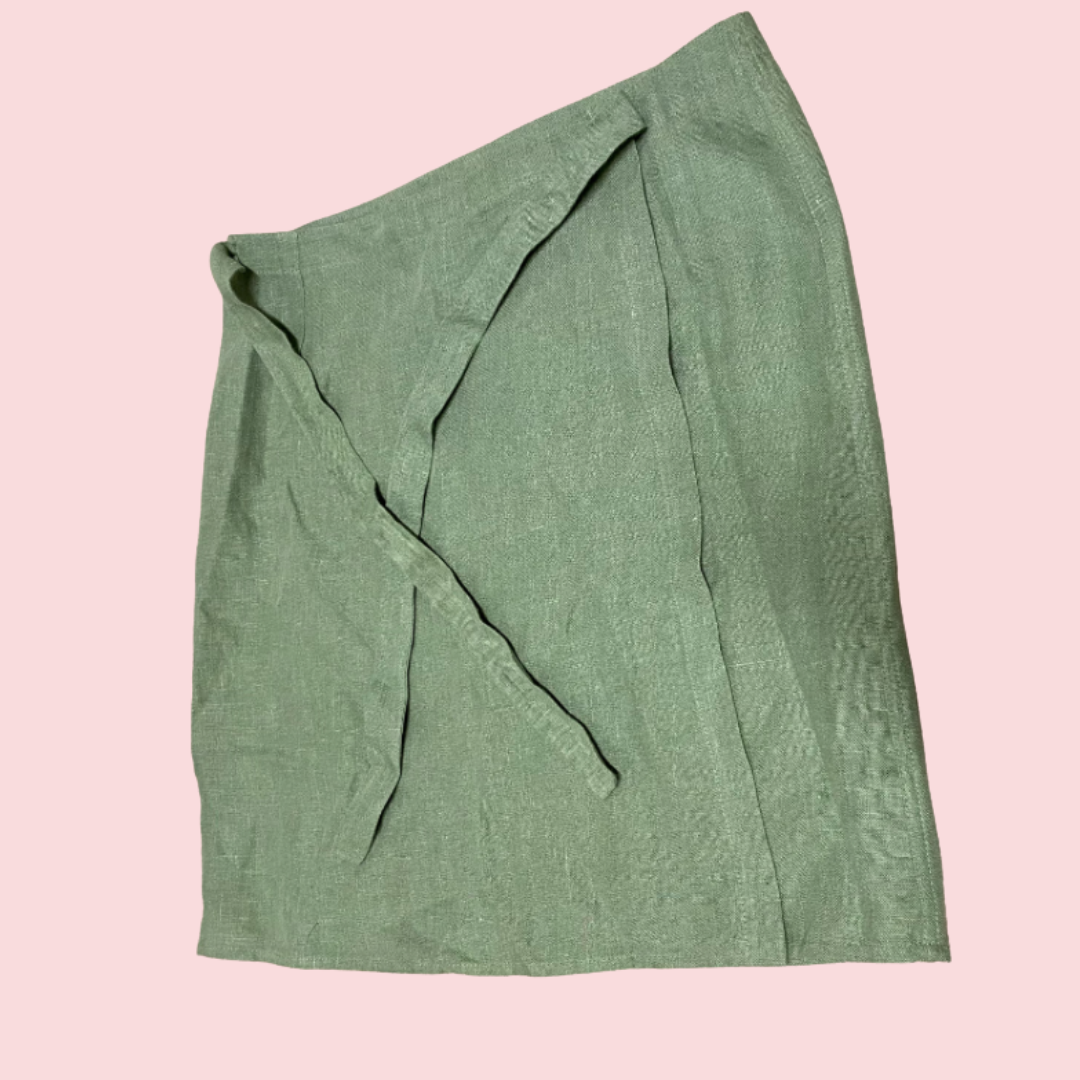 Ecolution Green Wrap Skirt