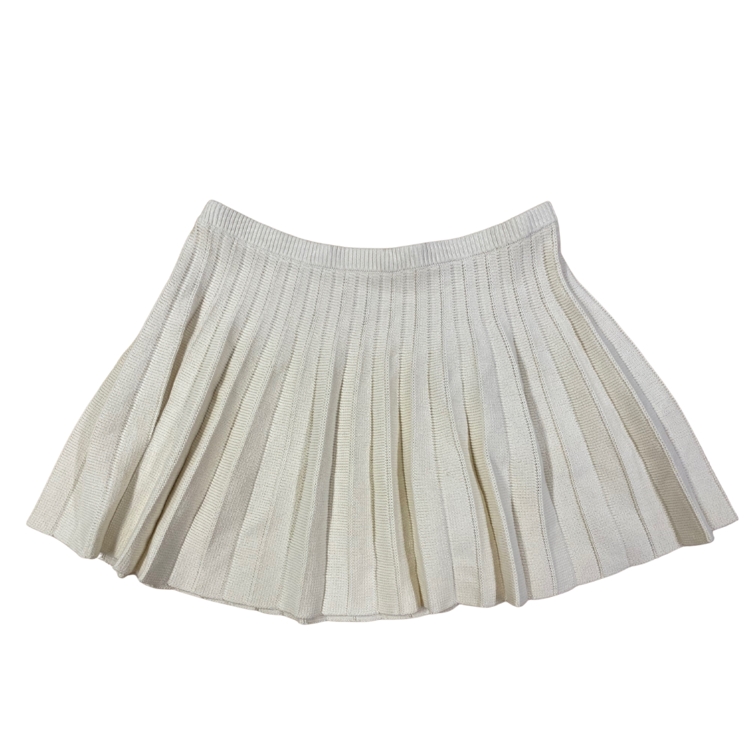 Reformation Mattia Cotton Knit Mini Skirt